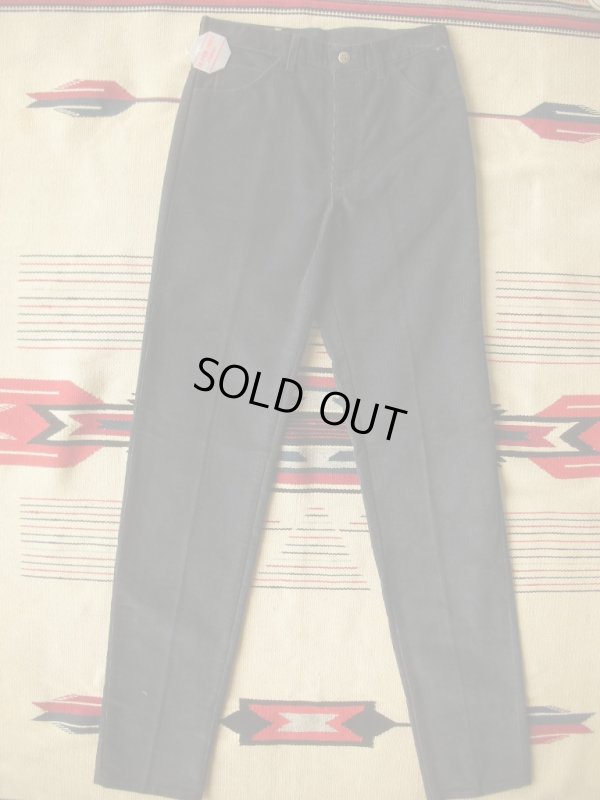 画像4: 1980'S DEADSTOCK LEE CORDUROY PANTS Lot200-3742/NAVY/30X36