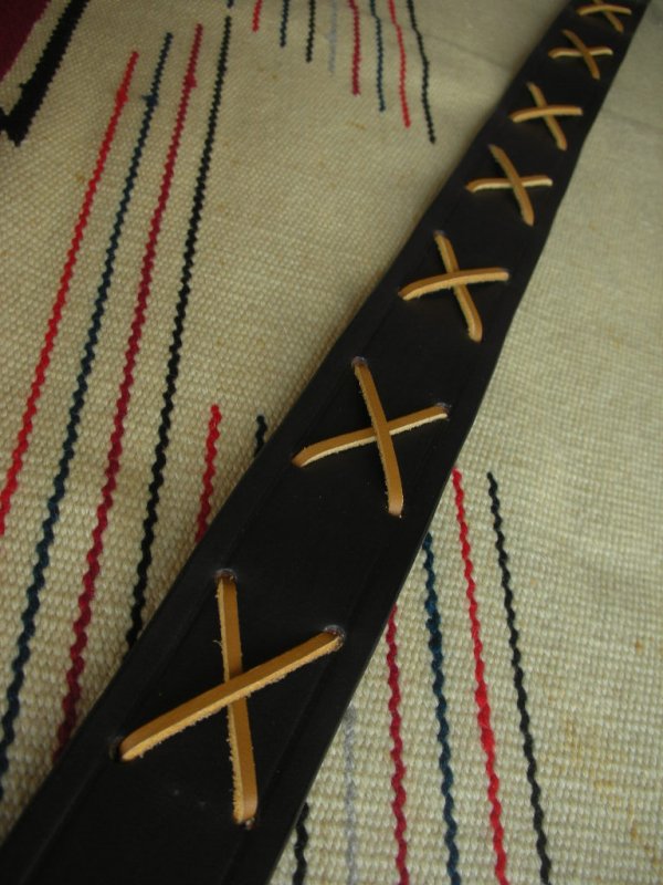 画像4: RAWHIDE THE WILD ONE JOHNNY 乱暴者マーロンブランド LACE BELT LOT-100/ 1-3/4"[44MM] 