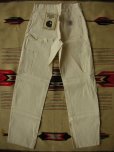 画像1: 1990'S DEADSTOCK CARHARTT WHITE PAINTER PANTS 72WS 31X36  (1)