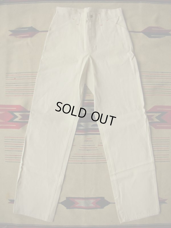 画像3: 1990'S DEADSTOCK CARHARTT WHITE PAINTER PANTS 72WS 31X36 
