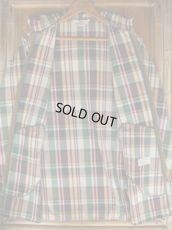 画像7: 1950'S〜 CAMPUS PLAID COTTON ZIP UP HOODED PARKA SIZE/36 