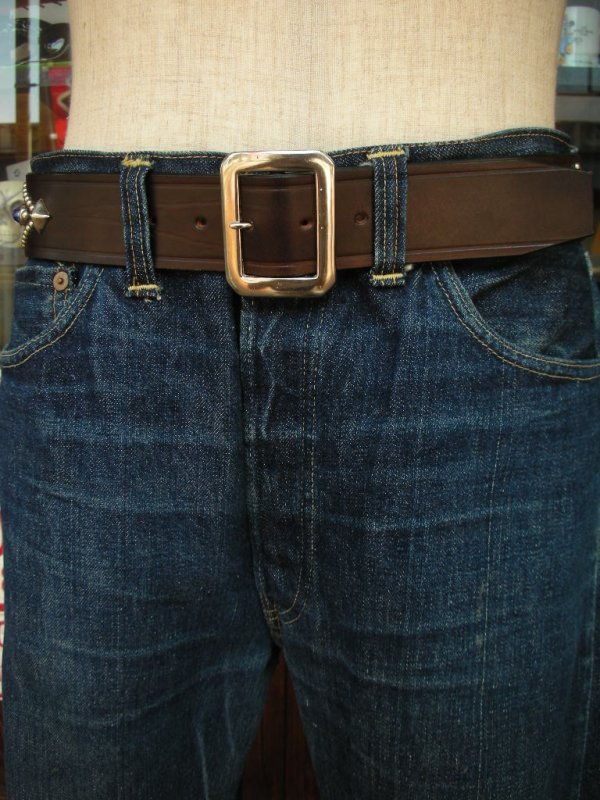 画像6: RAWHIDE STUDDED & JEWELED BELT LOT-110/ 1-3/4"[44MM] 