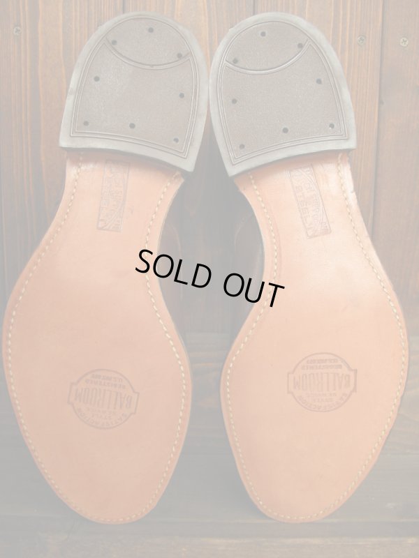 画像7: 1940'S DEADSTOCK FAITH FUL BALLROOM CAP TOE DRESS SHOES SZ/8EEEE 