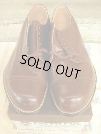 1940'S DEADSTOCK FAITH FUL BALLROOM CAP TOE DRESS SHOES SZ/8EEEE 