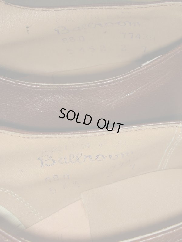 画像9: 1940'S DEADSTOCK FAITH FUL BALLROOM CAP TOE DRESS SHOES SZ/8EEEE 