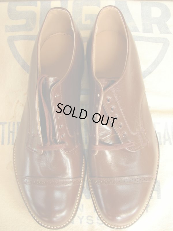 画像4: 1940'S DEADSTOCK FAITH FUL BALLROOM CAP TOE DRESS SHOES SZ/8EEEE 