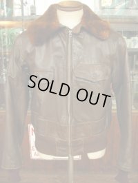 1940'S WWII COLVINEX M456 SUIT CUSTOMIZED JGOATSKIN ACKET SZ/42