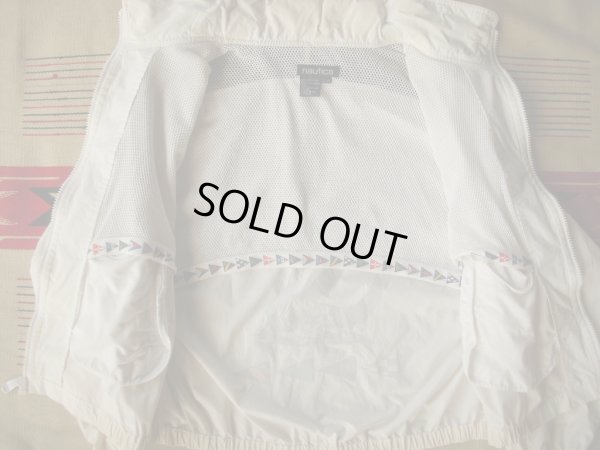 画像6: 90SビンテージNAUTICAフード付きコットンセーリングジャケット