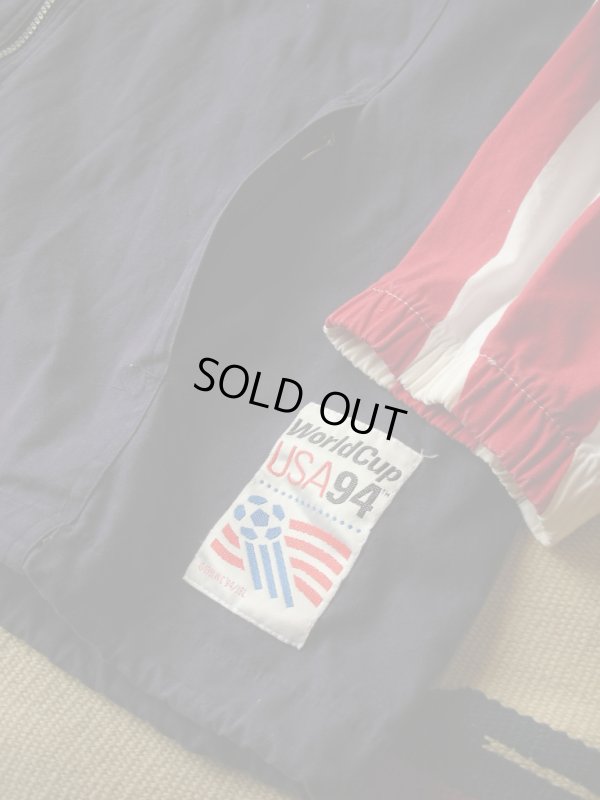 画像5: 1994年ADIDASワールドカップサッカーUSAコットンジップアップパーカー/L