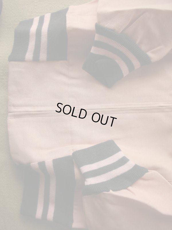 画像11: 1950'S DEADSTOCK DEER CREEK PINK DUNGAREE JACKET/MEDIUM