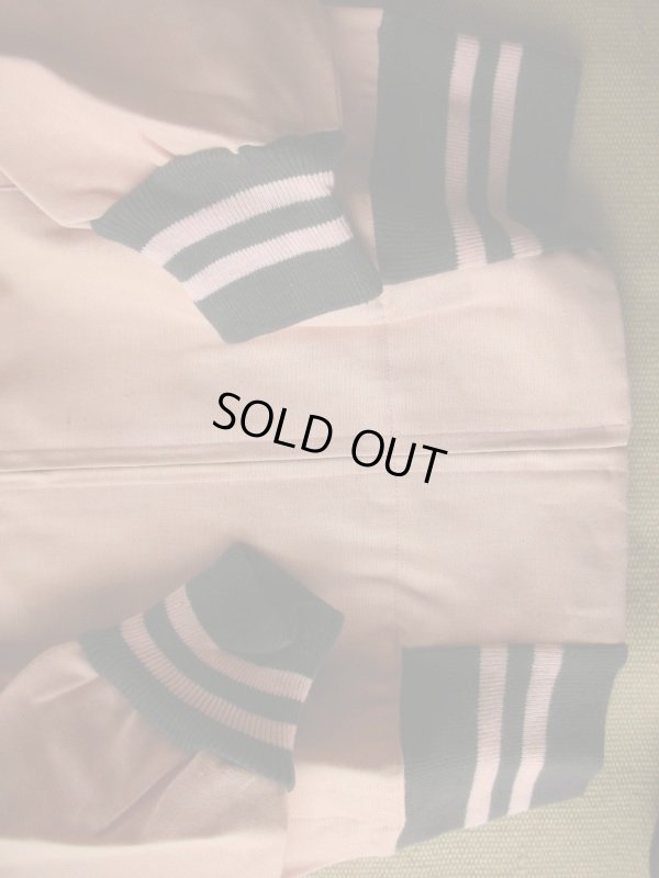 画像10: 1950'S DEADSTOCK DEER CREEK PINK DUNGAREE JACKET/MEDIUM