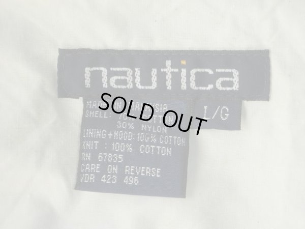 画像12: 90SビンテージNAUTICAチャレンジJ-CLASS緑コットンジャケット/L