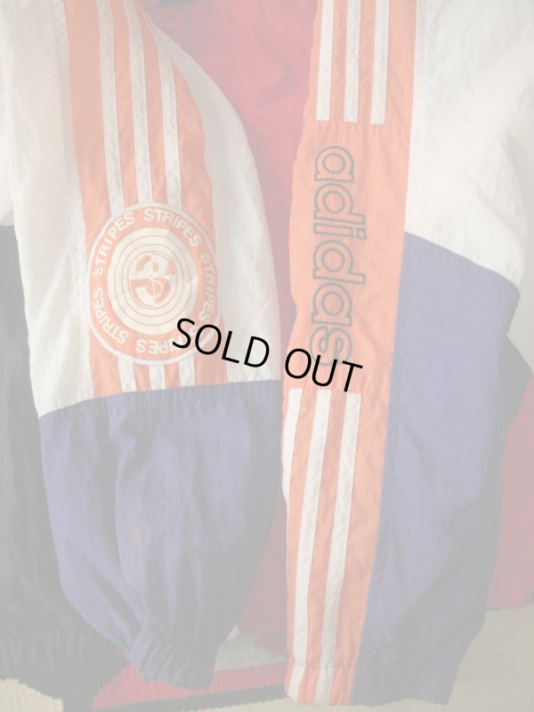 画像7: 80S〜 ADIDASアディダスフード付きナイロンジャケット/SMALL