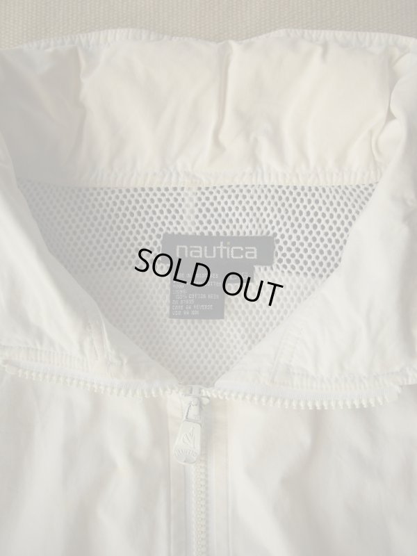 画像5: 90SビンテージNAUTICAフード付きコットンセーリングジャケット