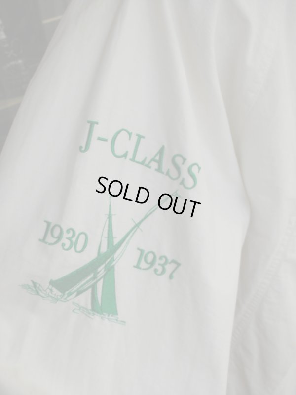 画像5: 90SビンテージNAUTICAチャレンジJ-CLASS白コットンジャケット/L