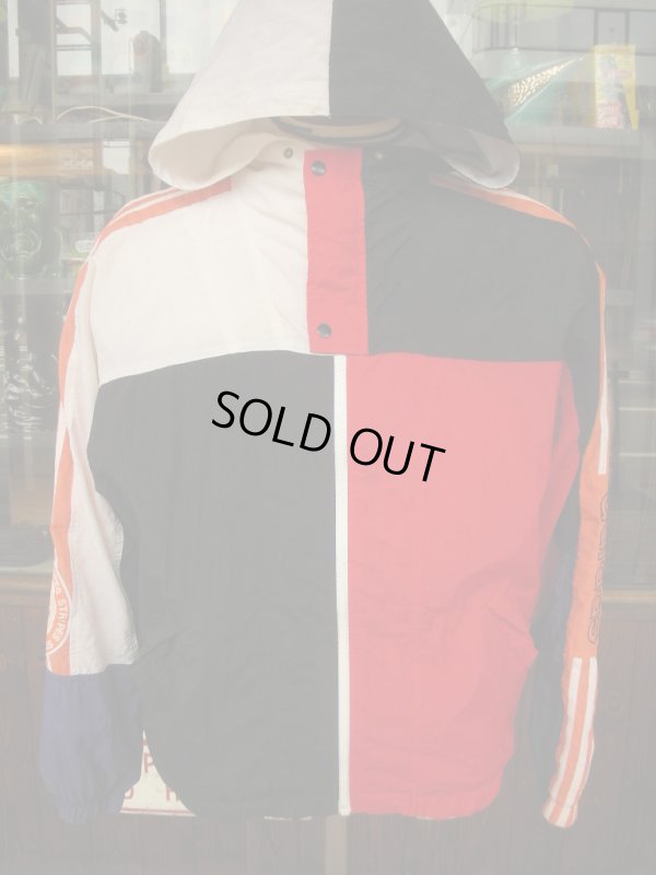 画像4: 80S〜 ADIDASアディダスフード付きナイロンジャケット/SMALL