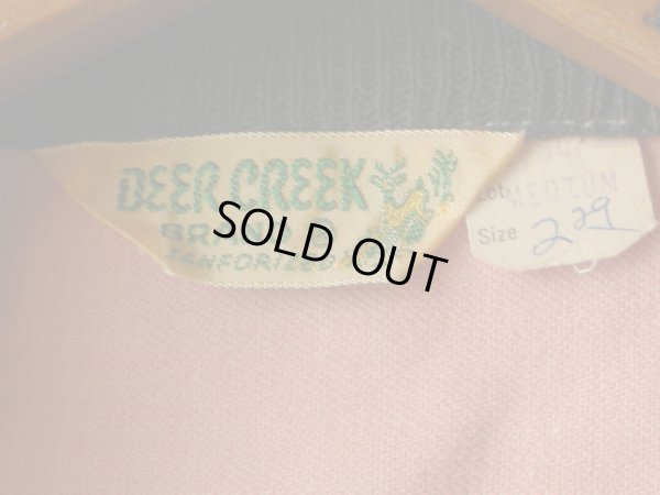 画像6: 1950'S DEADSTOCK DEER CREEK PINK DUNGAREE JACKET/MEDIUM