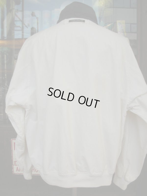 画像3: 90SビンテージNAUTICAチャレンジJ-CLASS白コットンジャケット/L