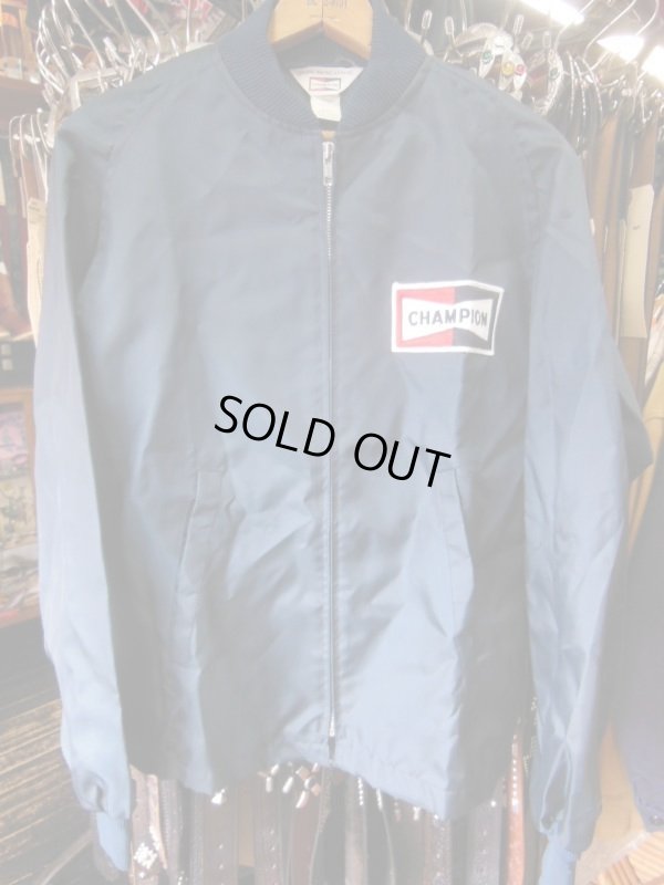 画像4: 1970'S DEADSTOCK CHAMPION SPARK PLUG NYLON JACKET SZ/M