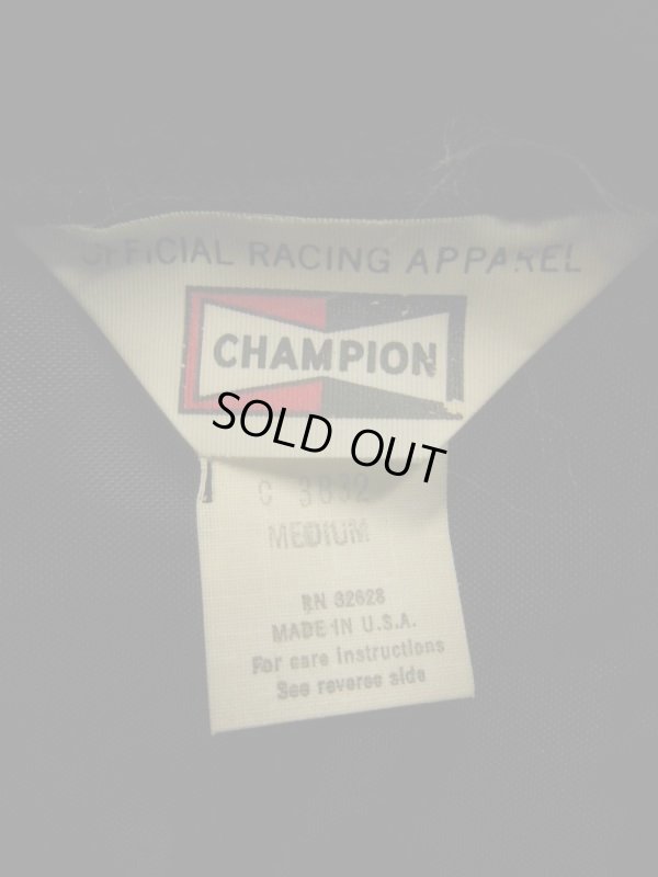 画像6: 1970'S DEADSTOCK CHAMPION SPARK PLUG NYLON JACKET SZ/M