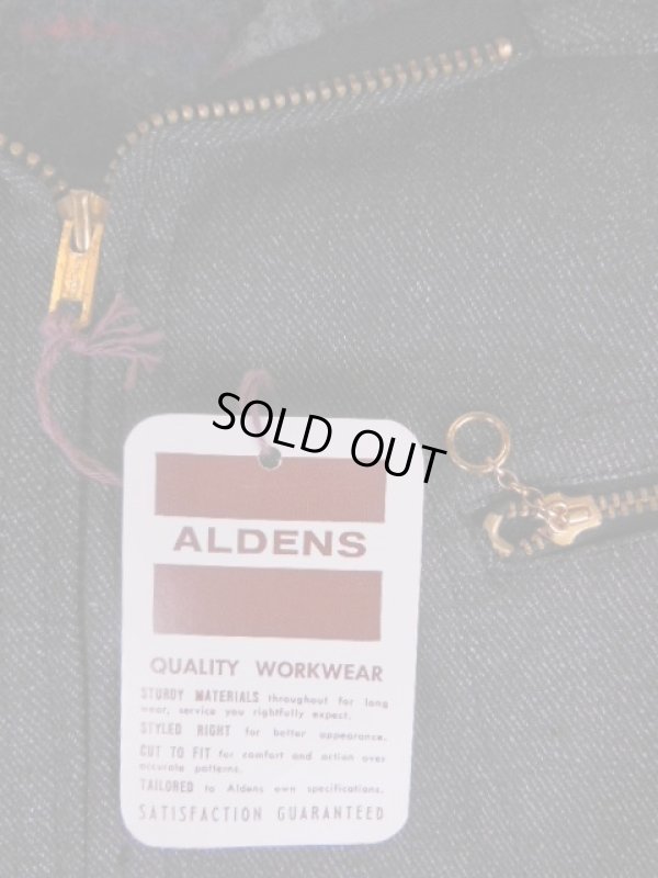 画像8: 1950'S DEADSTOCK ALDENS BLANKET LINED S&P WHIPCORD WORK JACKET SZ/42