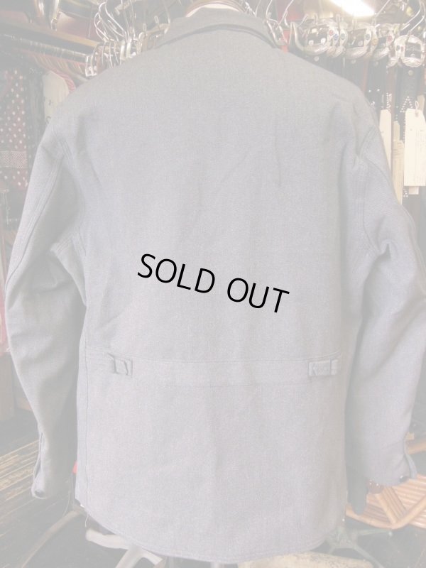 画像3: 1950'S DEADSTOCK ALDENS BLANKET LINED S&P WHIPCORD WORK JACKET SZ/42