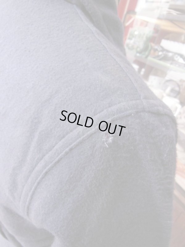 画像16: 1940'S DEADSTOCK KINGCOT NAVY COTTON FLANNEL SPORTS JACKET/42（実寸38）