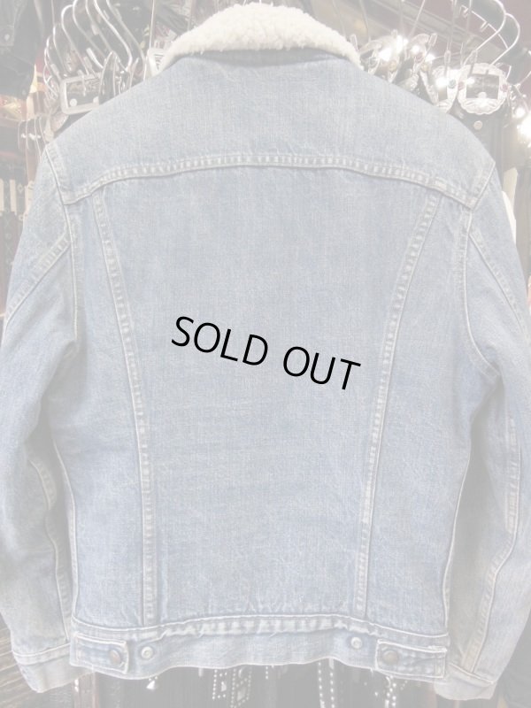 画像7: 1970'S LEVI'S SHERPA LINED INDIGO DENIM JACKET　SZ/38 
