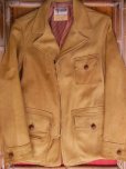 画像6: 1940'S CALIFORNIAN STYLED BY RONNIE REAGAN NUBUCK SPORTS JACKET SZ36 