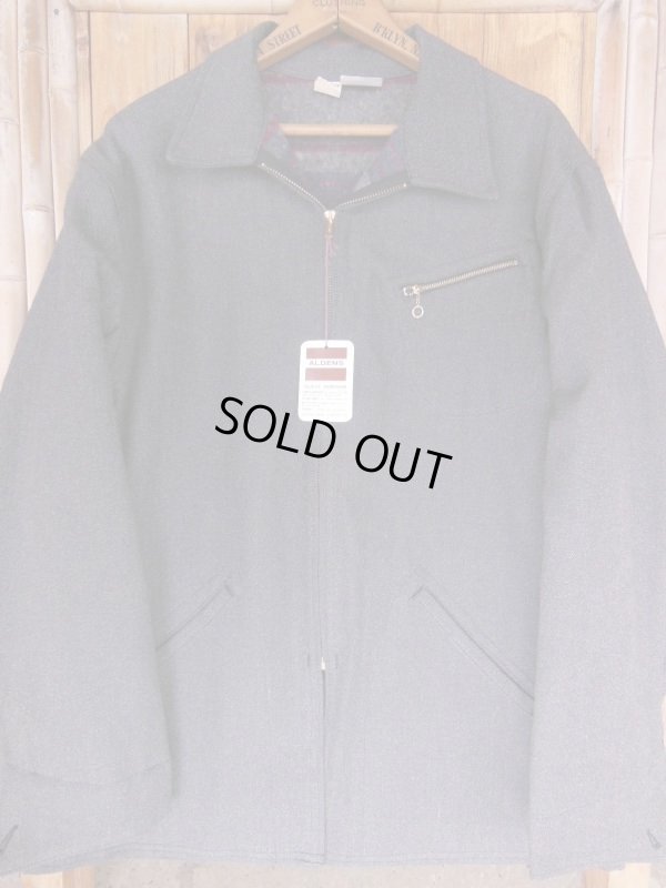 画像5: 1950'S DEADSTOCK ALDENS BLANKET LINED S&P WHIPCORD WORK JACKET SZ/42