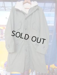 1951'S M-47 OVERCOAT PARKA TYPE WITH PILE LINER SZ/SMALL