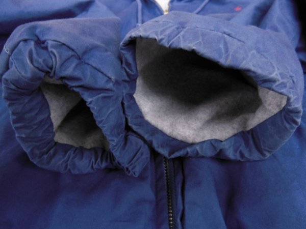 画像10: 〜90S RALPH LAURENフリースライニングコットンジップアップパーカー/ユースL