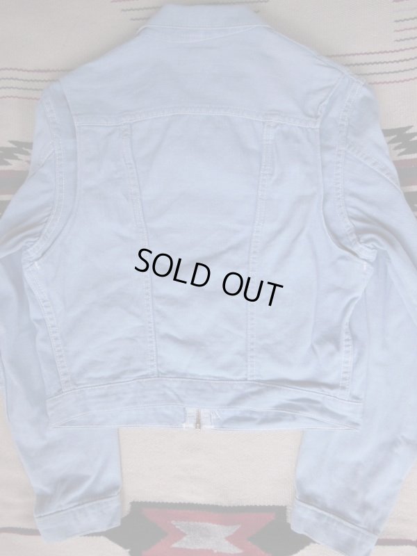 画像3: 1950'S〜 WRANGLER 26MJL SAX DENIM JACKET SZ/YOUTH 16