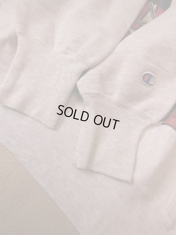 画像6: 90S〜 CHAMPIONリバースウィーブスウェット/OXグレー/MARYLAND LACROSSE/M