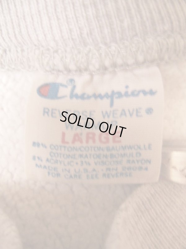 画像4: 80S CHAMPIONリバースウィーブスウェット/OXグレー/NOTRE DAM/L