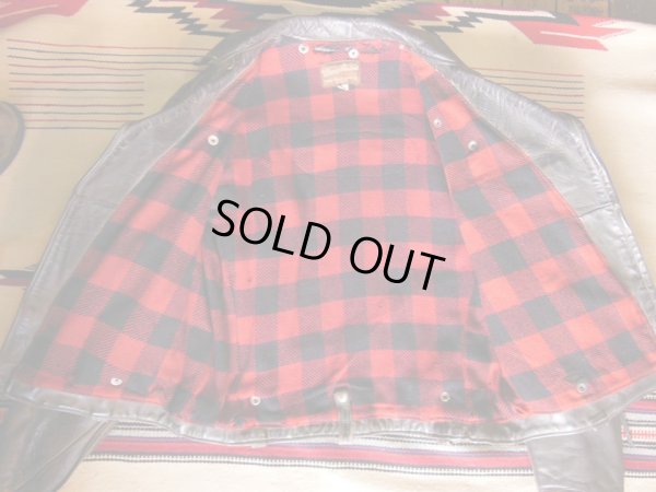 画像8: 1950'S BUCO J-21 or J-22 HORSEHIDE MOTORCYCLE JACKET SZ/42