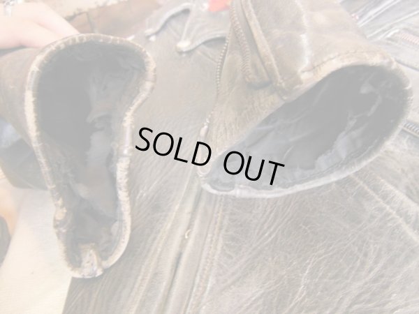 画像9: 1950'S BUCO J-21 or J-22 HORSEHIDE MOTORCYCLE JACKET SZ/42