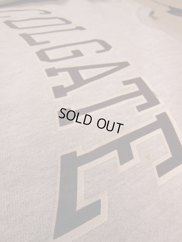 画像4: 90S〜 CHAMPIONリバースウィーブスウェット/OXグレー/COLGATE/M