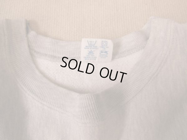 画像9: 80S CHAMPIONリバースウィーブスウェット/OXグレー/NOTRE DAM/L