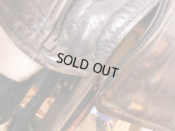 画像6: 1950'S BUCO J-21 or J-22 HORSEHIDE MOTORCYCLE JACKET SZ/42