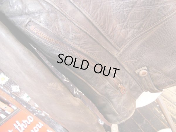 画像10: 1950'S BUCO J-21 or J-22 HORSEHIDE MOTORCYCLE JACKET SZ/42