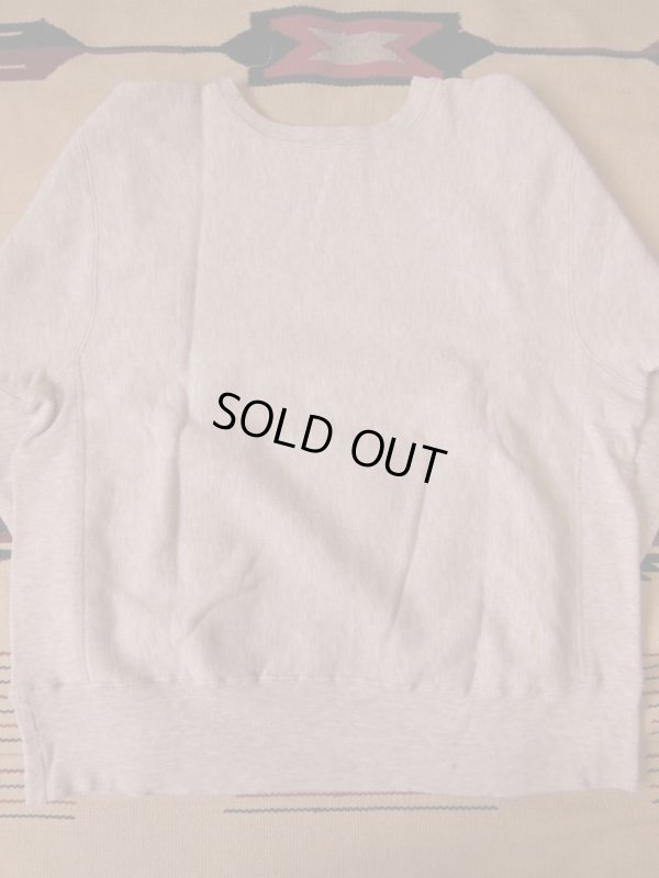 画像3: 80S CHAMPIONリバースウィーブスウェット/OXグレー/NOTRE DAM/L