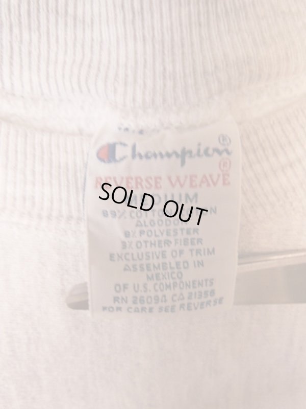 画像3: 90S〜 CHAMPIONリバースウィーブスウェット/OXグレー/MARYLAND LACROSSE/M