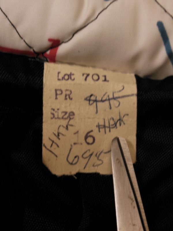 画像6: 1960'S DEADSTOCK POPART NYLON QUILTED SKI JACKET SIZE/16