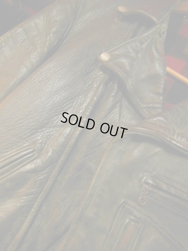 画像13: 1950'S BUCO J-21 or J-22 HORSEHIDE MOTORCYCLE JACKET SZ/42