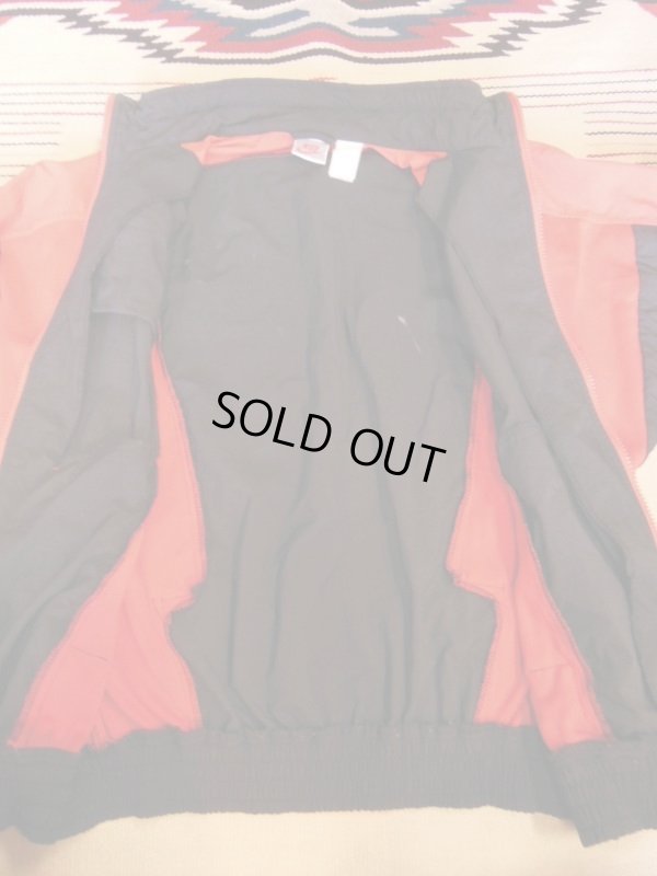 画像6: 90SオールドNIKE FLIGHTナイキフライト赤黒ナイロンジャケット/S