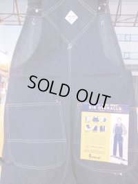 1960'S DEADSTOCK BIG MAC 11-1/4OZ DENIM BIB OVERALLS SZ/34X32
