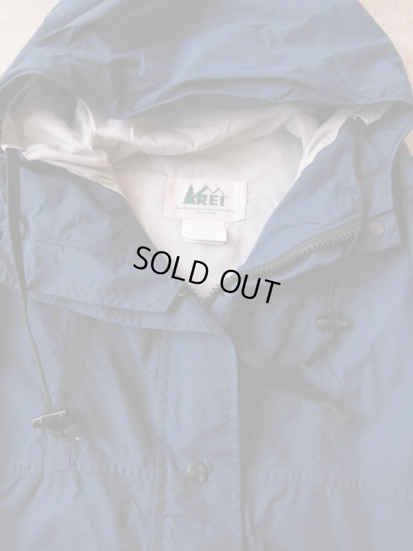 画像5: 80S米国製オールドREIゴアテックス濃紺マウンテンパーカー/WOIMENS14/M位