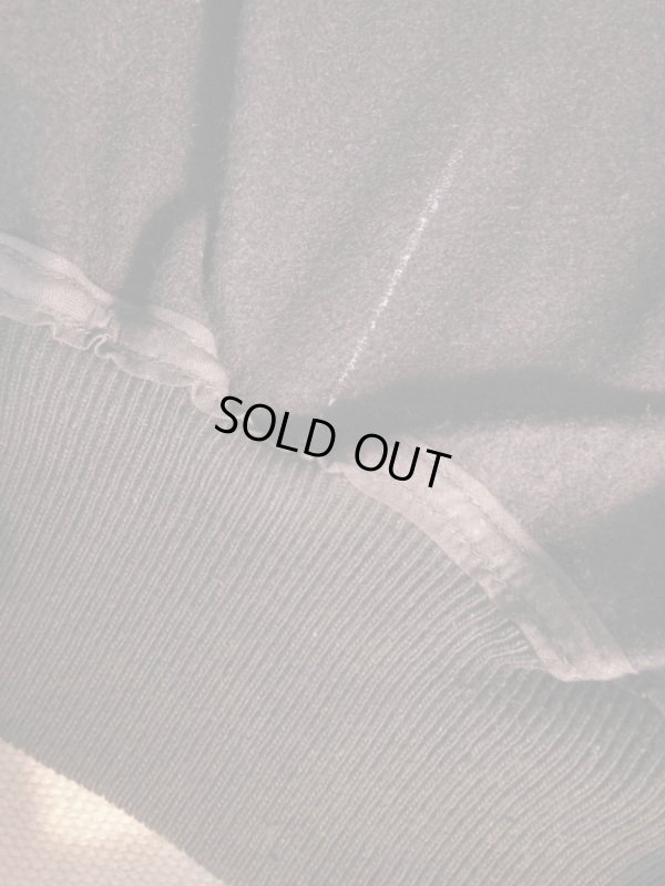 画像14: 1950'S DEADSTOCK EMPIRE BLACK WOOL LETTERMAN JACKET/40