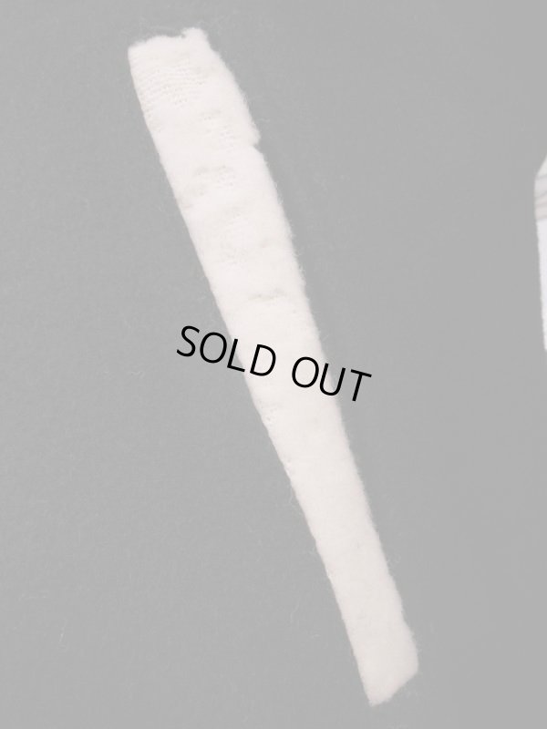 画像6: 1950'S DEADSTOCK EMPIRE BLACK WOOL LETTERMAN JACKET/38 